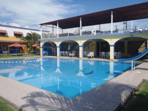 Bazén v ubytování Hotel San Carlos Yautepec nebo v jeho okolí
