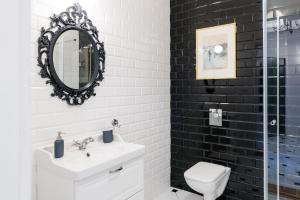 Kúpeľňa v ubytovaní Apartament Nowe Miasto - Skwer Malarzy
