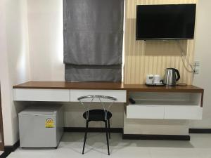 Kuchyň nebo kuchyňský kout v ubytování TTT Hotel
