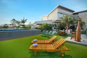 Zahrada ubytování Royal Ocean Resort Karimunjawa