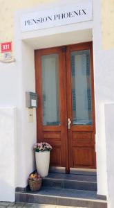 Exteriér alebo vchod do ubytovania Pension Phoenix