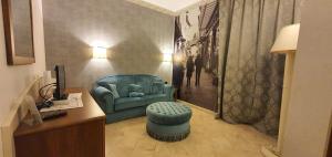Χώρος καθιστικού στο Hotel Classensis