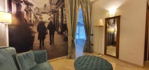 Χώρος καθιστικού στο Hotel Classensis