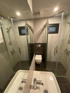 Ванная комната в SPACE Luxury Rental Suites