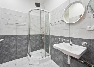 Kúpeľňa v ubytovaní Rabie Aparthotel