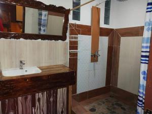 Koupelna v ubytování BING-VICE Tourist Inn