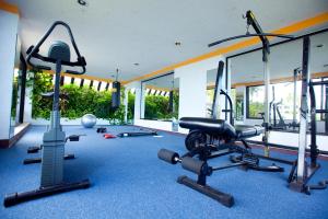 Fitness centrum a/nebo fitness zařízení v ubytování Hotel Tucan Siho Playa