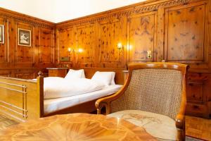 Ein Sitzbereich in der Unterkunft Villa Solitude