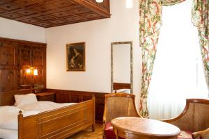 Ein Sitzbereich in der Unterkunft Villa Solitude
