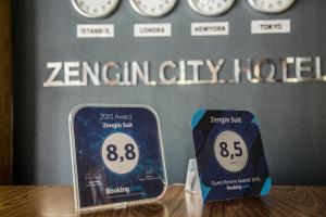 Zengin City Hotel tanúsítványa, márkajelzése vagy díja