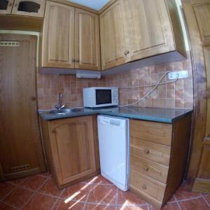 Kuchyňa alebo kuchynka v ubytovaní Dávid Apartman