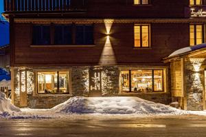 Hotel Des Alpes v zimě