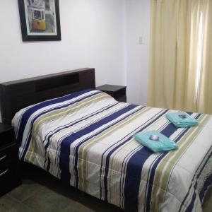 Кровать или кровати в номере Casa Las Moras