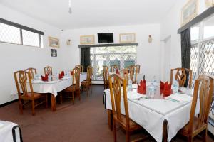 Restaurace v ubytování Sapu's Mountain breeze Nuwara Eliya