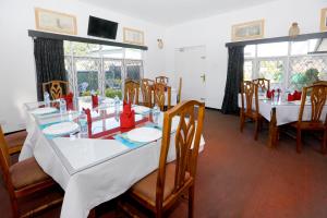 Restaurace v ubytování Sapu's Mountain breeze Nuwara Eliya