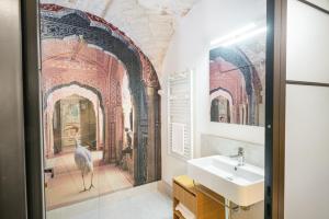 Vannituba majutusasutuses Petrantiche - Albergo Diffuso