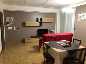 TV a/nebo společenská místnost v ubytování B&B Altamarea + 37 fotografií