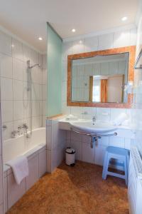 Kúpeľňa v ubytovaní Hotel Garni Martina