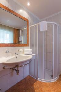 Kúpeľňa v ubytovaní Hotel Garni Martina