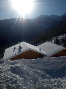 Skiing at the holiday home or nearby