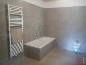A bathroom at Chalet Niederhaushof