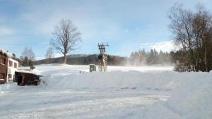 Hacienda ČERT Kořenov durante l'inverno
