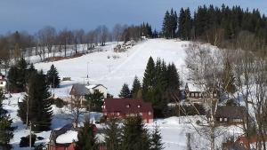 Hacienda ČERT Kořenov durante l'inverno