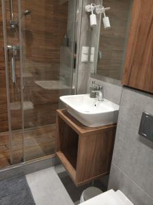 Een badkamer bij Bielańska Apartment