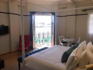 Postel nebo postele na pokoji v ubytování Hotel Conde de Penalba