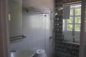 Koupelna v ubytování Hotel Conde de Penalba
