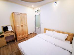 Postel nebo postele na pokoji v ubytování Sơn Liễu Homestay