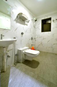 Koupelna v ubytování Hotel Dwarka Park
