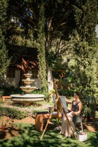 Zahrada ubytování Hotel Rancho Constanza & Cabañas de la Montaña