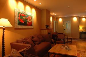 Posezení v ubytování Hotel des Bains & Wellness