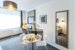 Posezení v ubytování Nemea Appart Hotel Elypseo Strasbourg Port