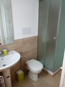 A bathroom at I Cavalieri di Malta