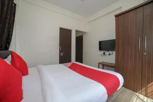 Katil atau katil-katil dalam bilik di Hotel Shelter