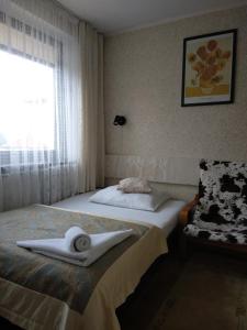Łóżko lub łóżka w pokoju w obiekcie Villa Almira