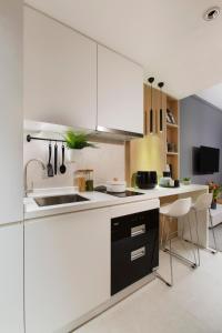 Køkken eller tekøkken på LN Residence Changdi New Aiqun Building