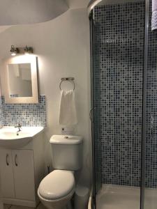 Koupelna v ubytování Les Sorbiers Barèges