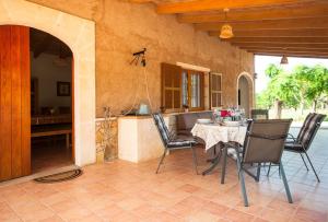 A patio or other outdoor area at Finca Caseta Son Morro