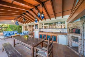 A seating area at Villa Tramontana