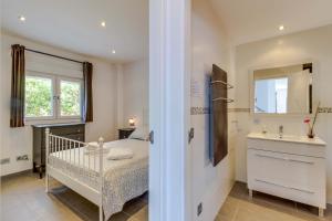 Cama o camas de una habitación en YupiHome Villa Azul