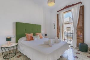 Posteľ alebo postele v izbe v ubytovaní Holiday Home Can Sion
