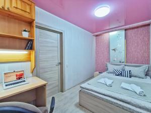 Posteľ alebo postele v izbe v ubytovaní Apart-comfort Istanbul