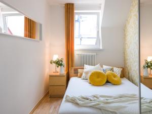 Posteľ alebo postele v izbe v ubytovaní Apartment Kraków near Wawel Castle