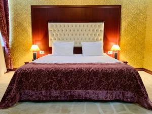 Krevet ili kreveti u jedinici u okviru objekta Clover Hotel Baku