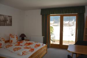 Postel nebo postele na pokoji v ubytování Landhaus Sonnenschein