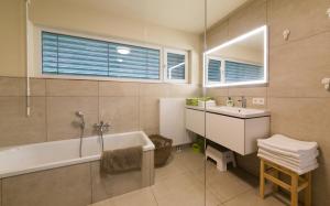 Koupelna v ubytování Ferienhaus Casa Sol