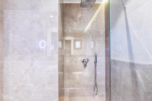 Kupatilo u objektu Hesperides Hotel Pefkochori